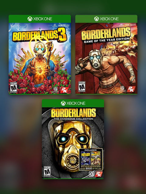 Borderlands 3 (con todos los DLC) + Borderlands GOTY, 2 y The Pre-Sequel
