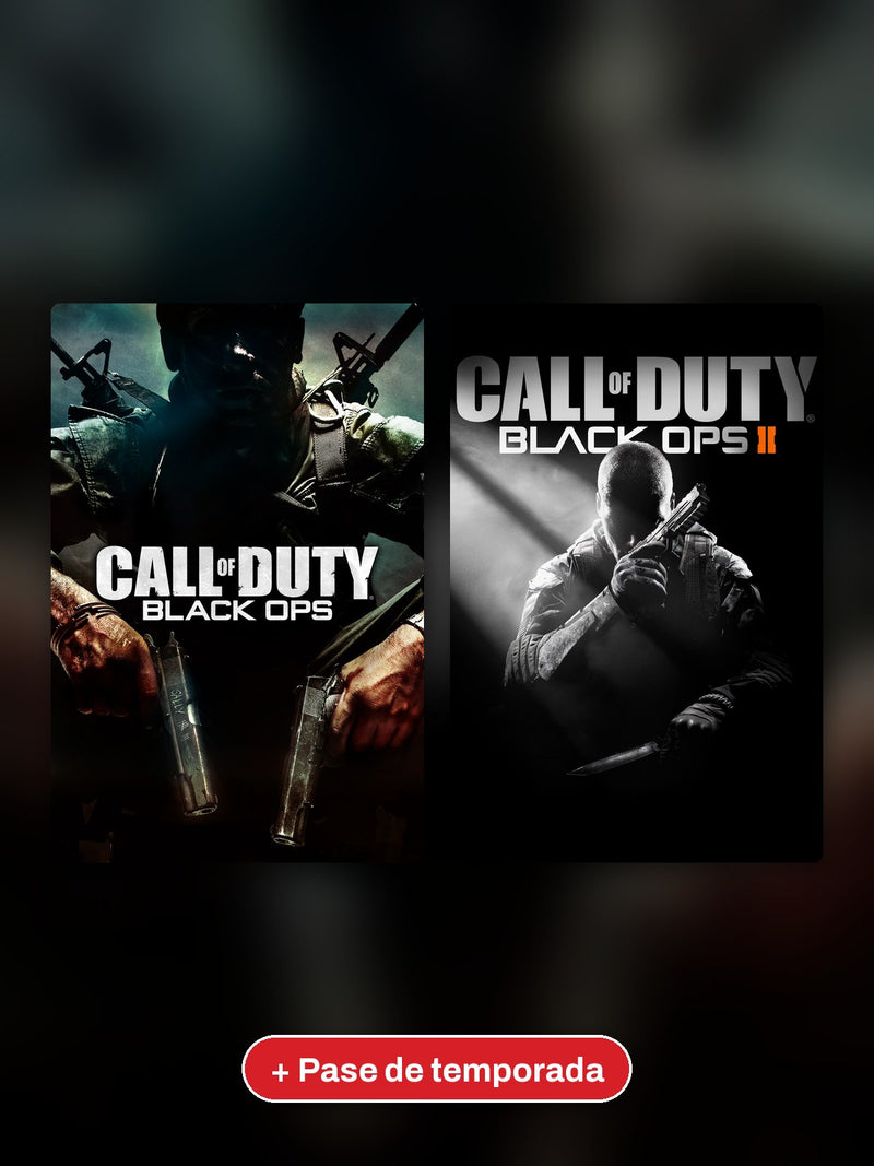 Call of Duty: Black Ops 1 y 2 + pase de temporada