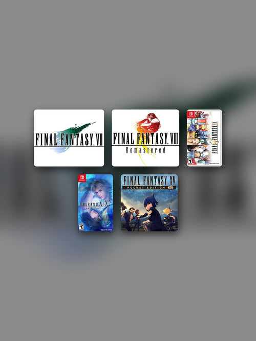 Colección Final Fantasy (VII, VIII, IX, X/X-2 y XV Pocket Edition) para Nintendo Switch