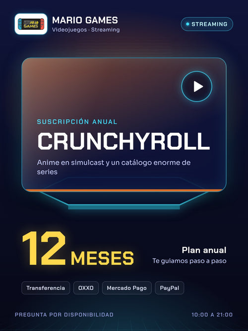 Crunchyroll · 12 meses