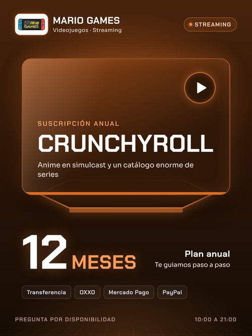 Crunchyroll · 12 meses