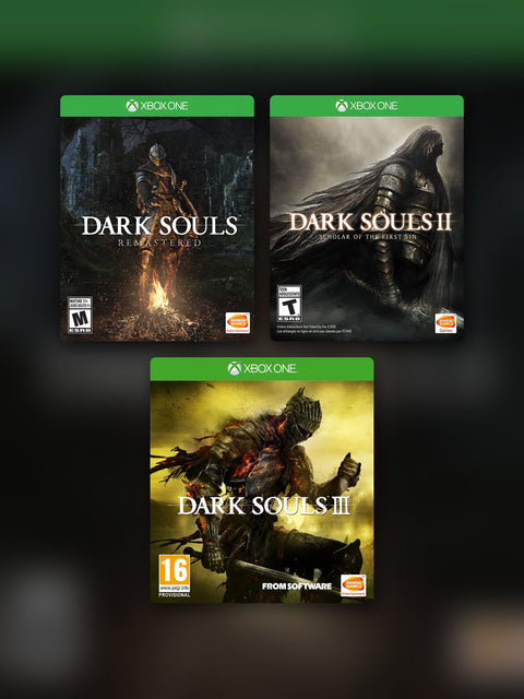 Dark Souls Remastered, II y III (con todos los DLC)