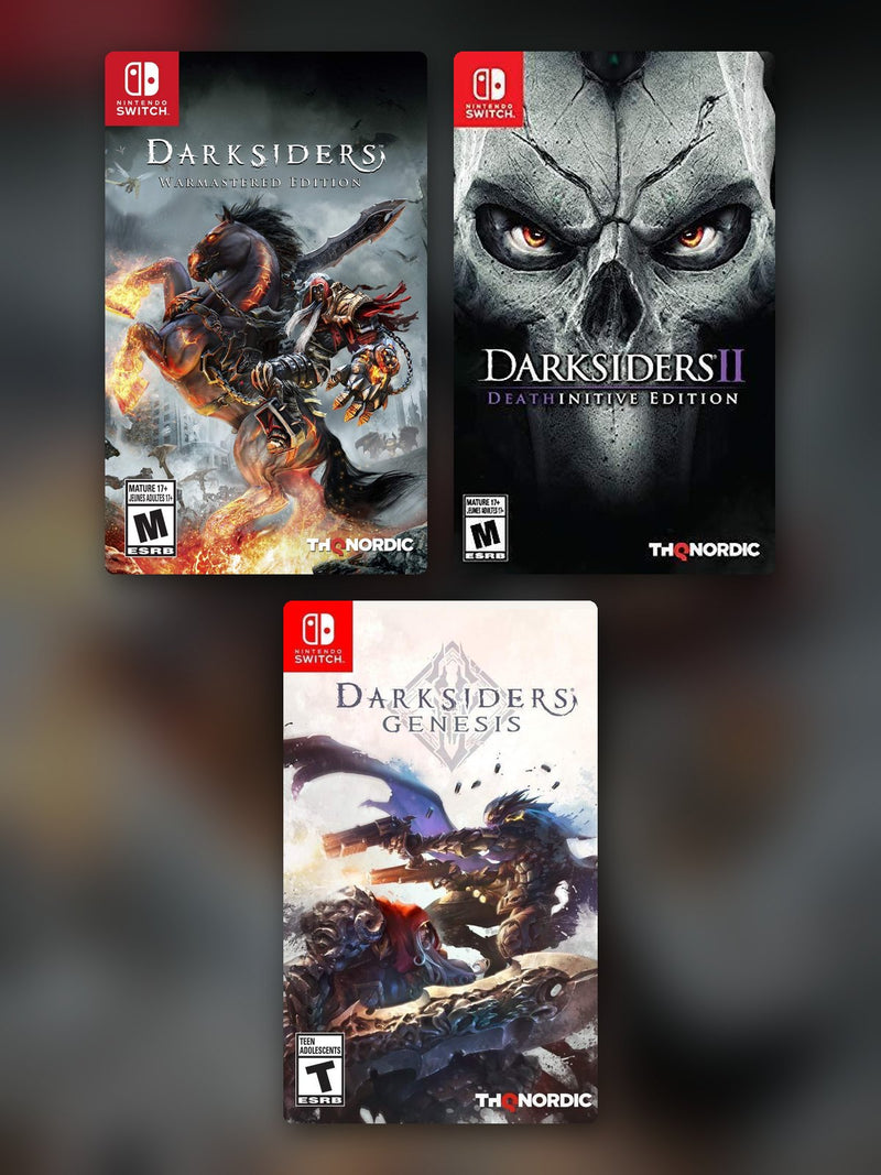 Darksiders 1, 2 y Genesis