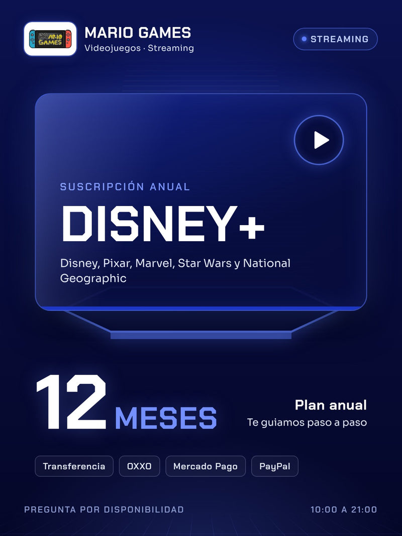 Disney+ · 12 meses