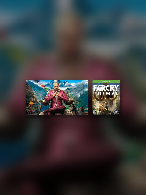Far Cry 4 + Far Cry Primal (con todos los DLC)