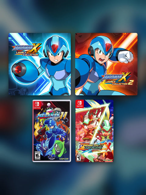 Mega Man: X Legacy Collection 1 y 2, Mega Man 11 y Zero/ZX Legacy Collection