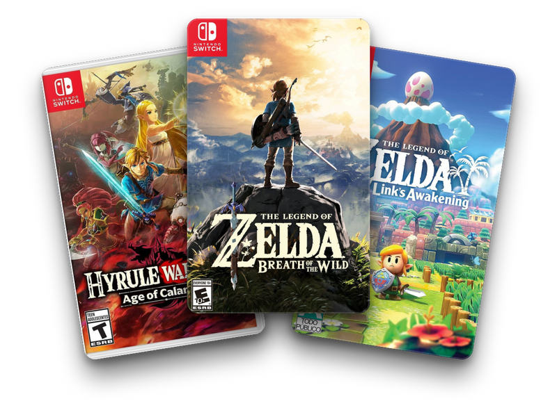 Paquete Triple A 11 · Colección Zelda