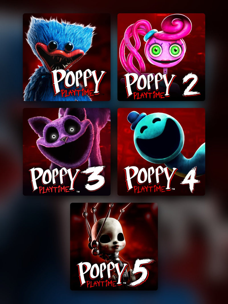 Poppy Playtime: Capítulos 1, 2, 3, 4 y 5