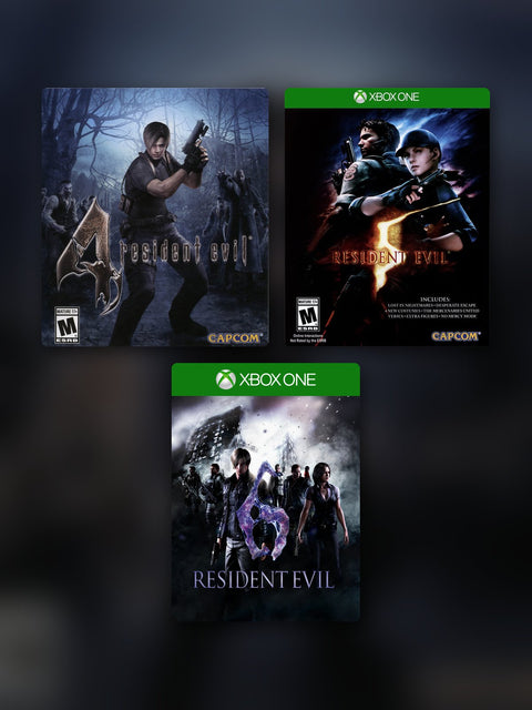 Resident Evil 4, 5 y 6