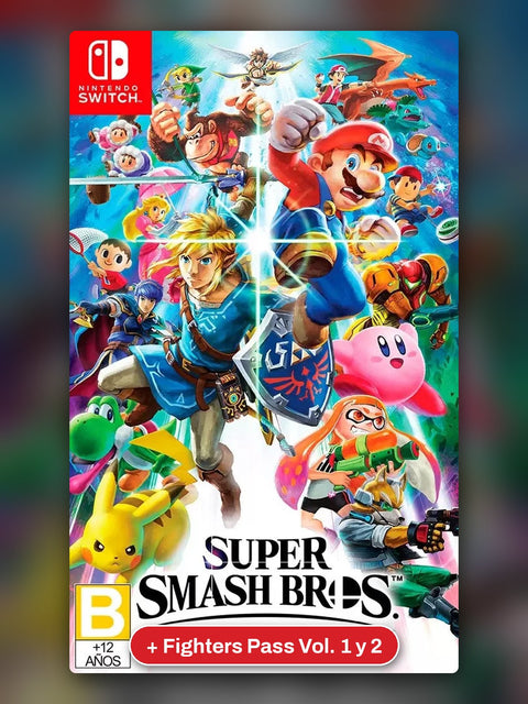 Super Smash Bros. Ultimate + Fighters Pass Vol. 1 y 2