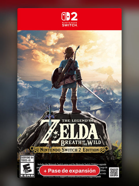 The Legend of Zelda: Breath of the Wild – Nintendo Switch 2 Edition + Pase de expansión